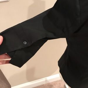 White House Black Market Tops - WHBM basic black button shirt. White House Black Market Tops - WHBM basic black button shirt.
